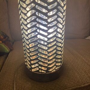 Elegant Glass Table Lamp